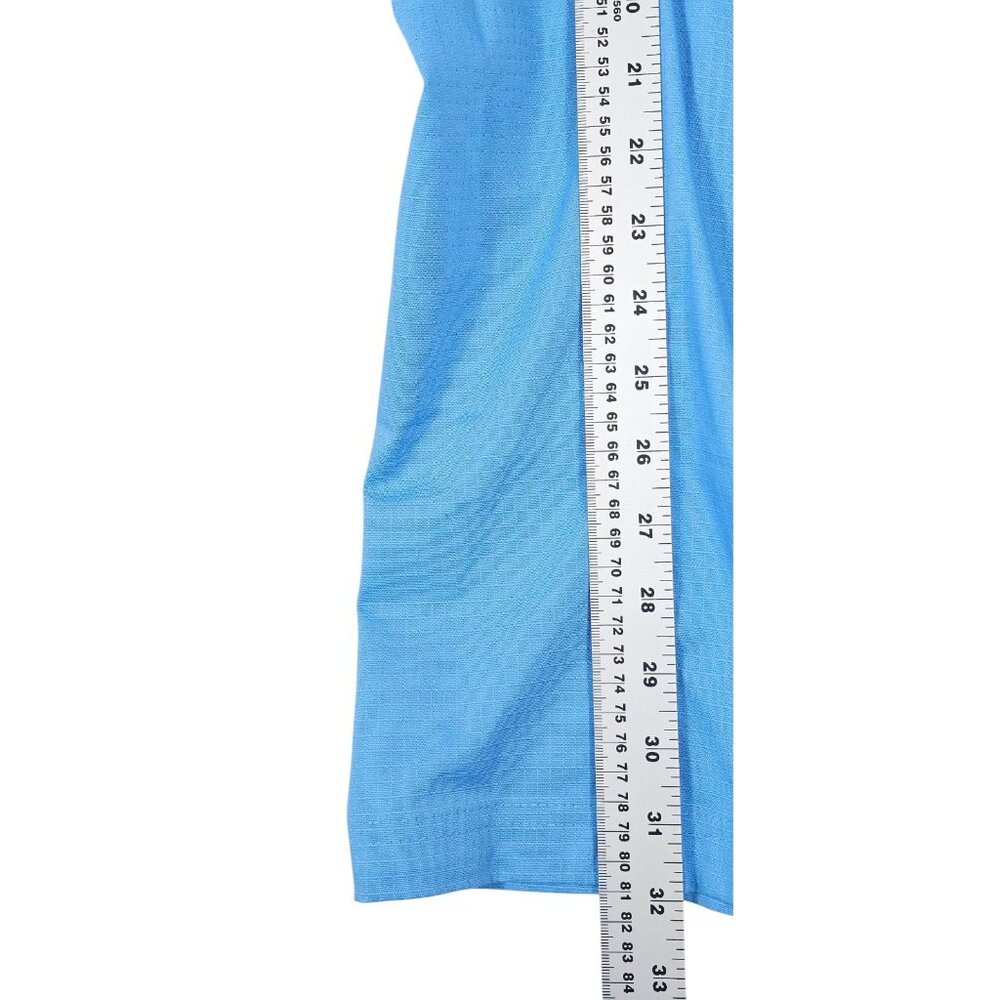 Carhartt Men's Straight Leg Utility Style Cargo Pants Blue XL Drawstring Waist - Picture 6 of 11